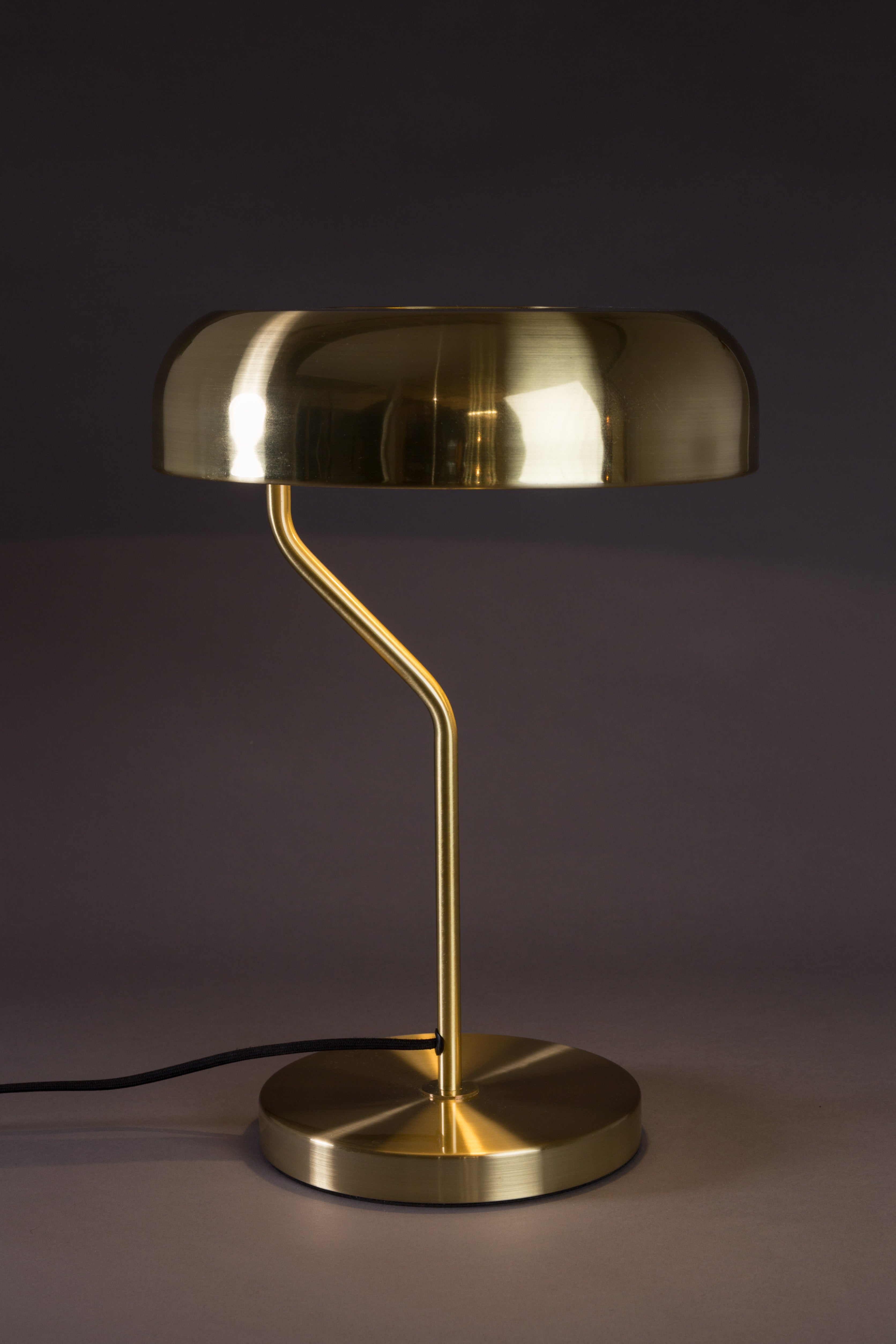 Dutchbone Eclipse Brass Open Top Table Lamp